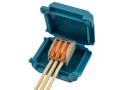 Коробка влагозащитная гелевая для клемм СМК 3-проводных REXANT, 07-5000-2