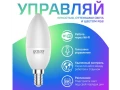 Лампа Gauss Smart Home С37 5W 470lm 2700-6500К Е14 RGBW+изм.цвет.темп.+диммирование LED 1/10/40