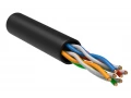 ITK Витая пара U/UTP кат.5E 4х2х24AWG LDPE черный (305м) ИЭК