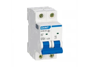 Автоматический выключатель NXB-63S 2P 10А 4.5kA характеристика B (R) (CHINT) 296774