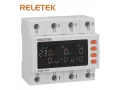 Реле контроля напряжения RPVA3 (LCD, 65-450VAC, 63A, 3NO)