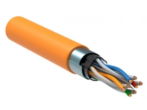 ITK Витая пара F/UTP категория 6 4*2*23AWG LSZH оранжевый (305м) ИЭК (м)