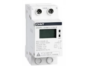 Реле напряжения с дисплеем OUVR-3 63A, 1P+N (CHINT) 448784