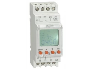 Таймер цифровой двухканальный астрономический RD-TPM2 (LCD, ASTRONOMIC+80 PROG WEEK/YEAR/ASTRO, 24-2