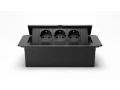 Настольная розетка 3EUD Black