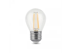 Лампа Gauss Filament Шар 11W 830lm 4100К Е27 LED 1/10/50