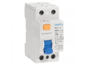 УЗО NL1-63 6kA 2P 40A 30mA тип AC (DB) (R) (CHINT) 200213