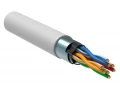 ITK Витая пара F/UTP кат.5E 4х2х0,52 solid PVCLS нг(А)-LSLTx белый (305м) РФ/Т