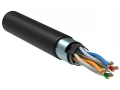 ITK Витая пара F/UTP кат.6 4х2х23AWG solid LDPE черный (305м)