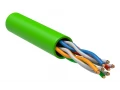ITK Витая пара U/UTP кат.5E 4x2х24AWG solid LSLTx нг(А)-LSLTx зеленый (305м)