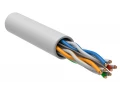 ITK Витая пара U/UTP кат.6 4х2х23AWG solid PVCLS нг(А)-LSLTx белый (305м)