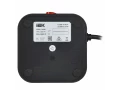 DOMINIC Удлинитель У08K 8 мест 2P+PE 1,5м 3х1,0мм2 16А/250В USB A+C 20Вт черный ИЭК