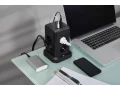DOMINIC Удлинитель У08K 8 мест 2P+PE 1,5м 3х1,0мм2 16А/250В USB A+C 20Вт черный ИЭК