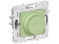 SKANDY Светорегулятор поворотный 600Вт SK-D01G мятный IEK