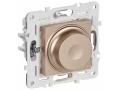 SKANDY Светорегулятор поворотный 600Вт SK-D01Sa песочный IEK