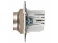 SKANDY Светорегулятор поворотный 600Вт SK-D01Sa песочный IEK