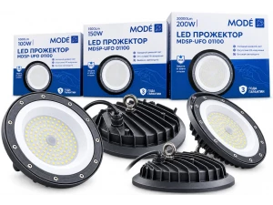 Прожектор LED MDSP-UFO 01200 200W 6500K IP65 MODE