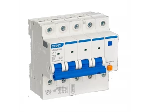 Автоматический выключатель дифференц. тока NXBLE-63YH 3P+N C20 30mA тип AC, 6kA (R) (CHINT) 539853