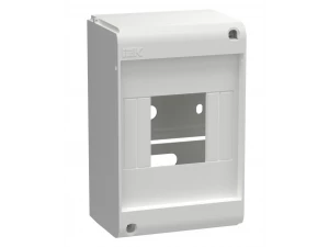 UNION Mini Корпус пластиковый КМПн-4 IP20 без двери белый ИЭК