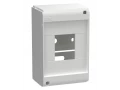 UNION Mini Корпус пластиковый КМПн-4 IP20 без двери белый ИЭК