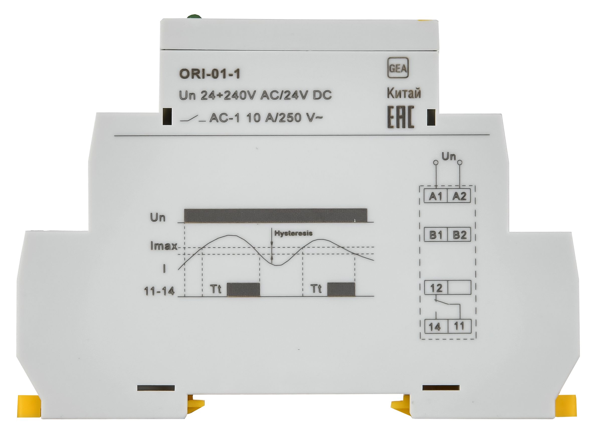 Реле контроля тока ORI 0,1-1А 24-240В AC/24В DC IEK