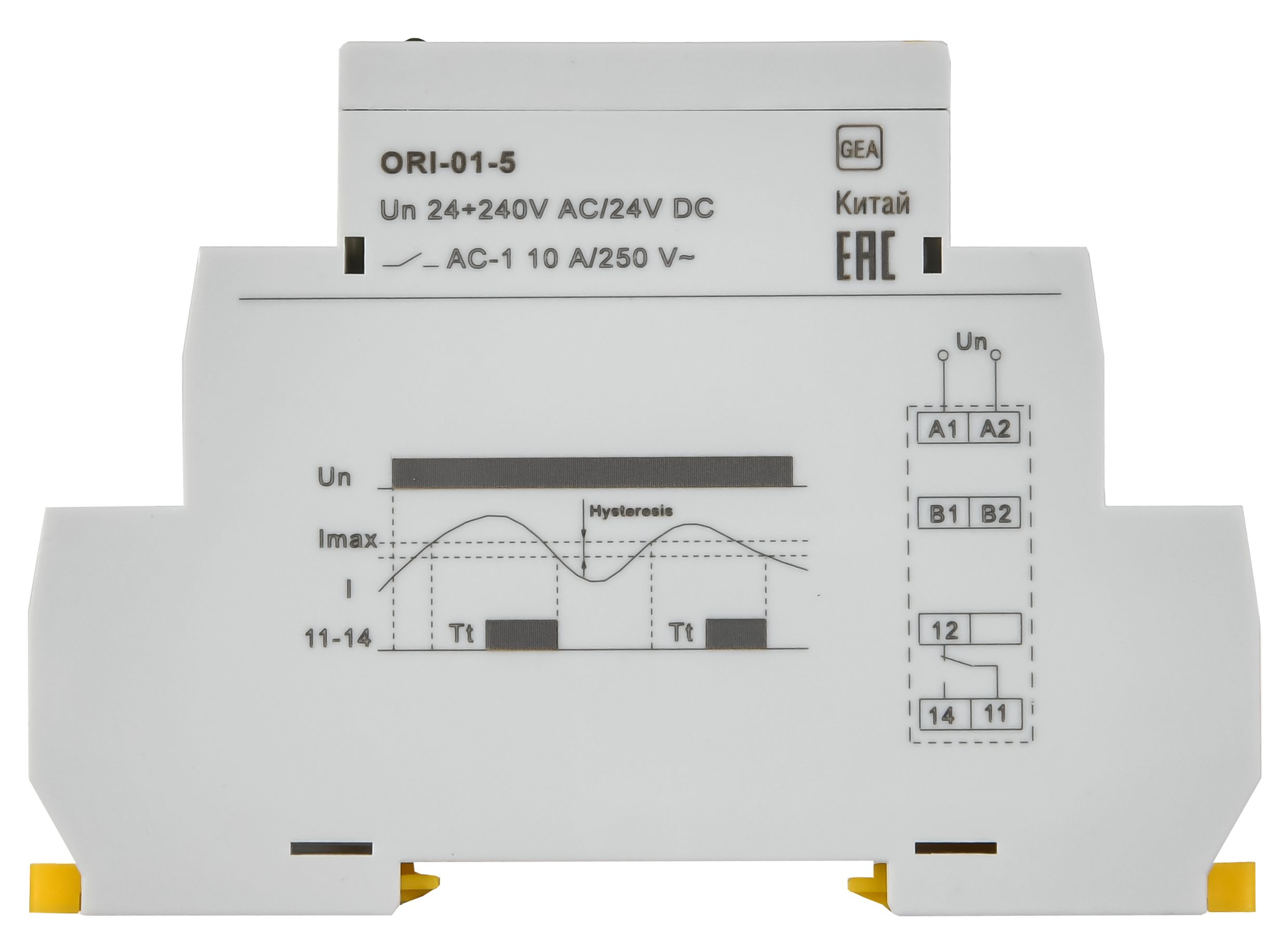 Реле контроля тока ORI 0,5-5А 24-240В AC/24В DC IEK