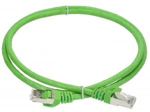 ITK Коммутационный шнур (патч-корд) кат.6 FTP PVC 0,5м зеленый