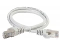 ITK Коммутационный шнур (патч-корд) кат.5E FTP LSZH 1м серый
